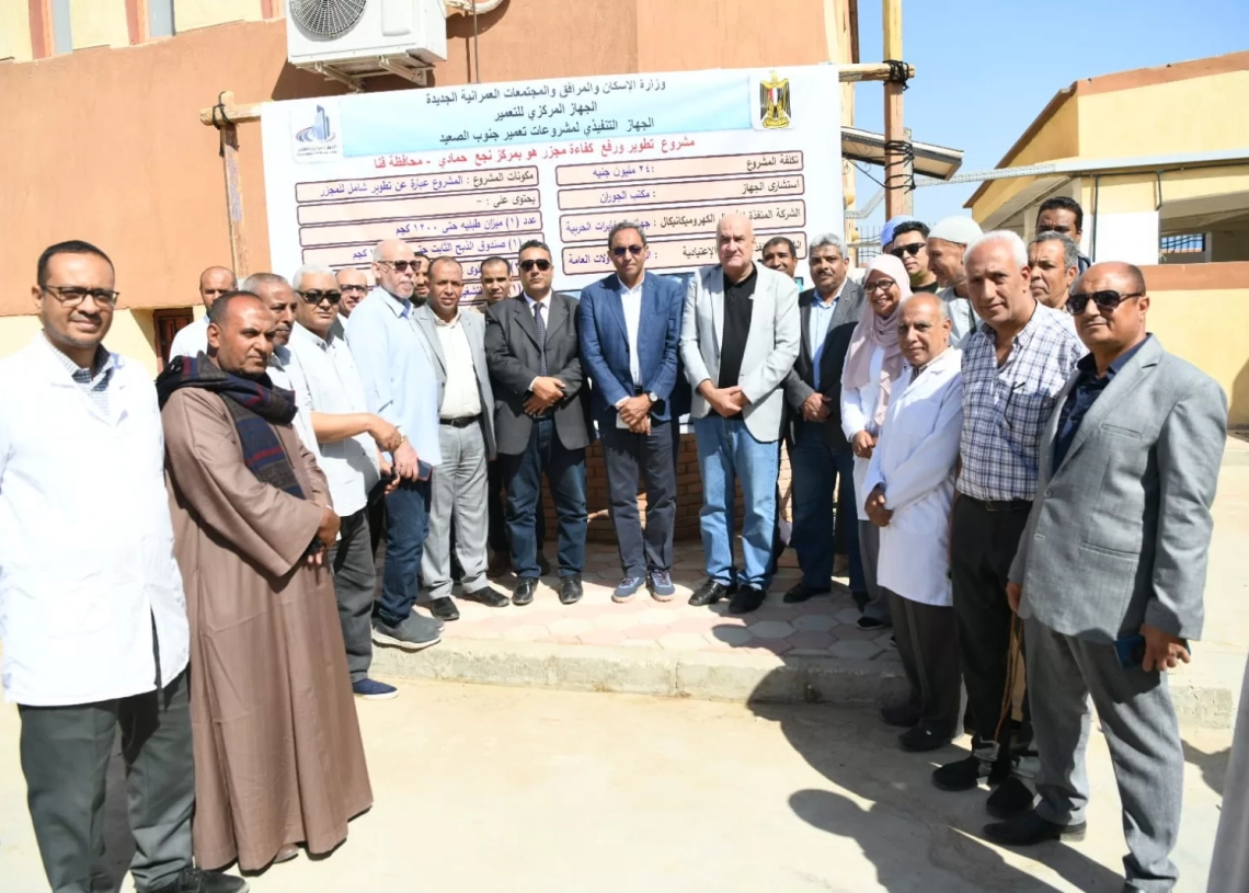 محافظ قنا يتفقد مشروع تطوير ورفع كفاءة المجزر الآلي بنجع حمادي  17 - جريدة المساء