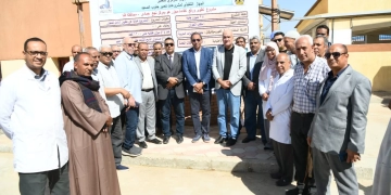 محافظ قنا يتفقد مشروع تطوير ورفع كفاءة المجزر الآلي بنجع حمادي  1 - جريدة المساء