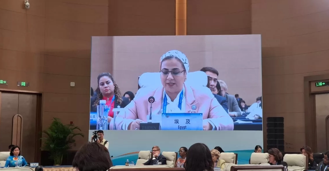 أمل عمار أمام القمة العالمية للمرأةبالصين:مصر تجدد دعمها الراسخ للمرأة الفلسطينية، تقديرًا لصمودها 19 - جريدة المساء