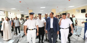 محافظ قنا يتفقد مبنى المرور الجديد بنجع حمادي  1 - جريدة المساء