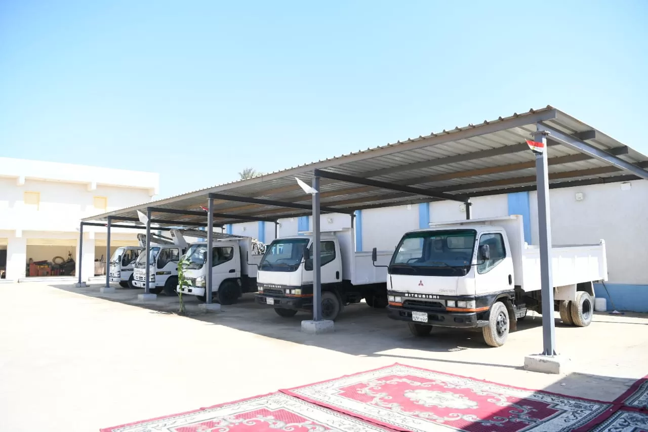 محافظ قنا يفتتح الحملة الميكانيكية الجديدة بالوحدة المحلية لمركز أبوتشت 20 - جريدة المساء