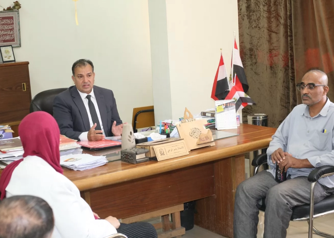 رئيس جامعة جنوب الوادي يتابع المشروعات التطويرية بالمدن الجامعية 20 - جريدة المساء رئيس جامعة جنوب الوادي يتابع المشروعات التطويرية بالمدن الجامعية 19 - جريدة المساء