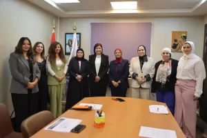 نسرين البغدادي تستعرض جهود ملف تمكين المرأة أمام وفد إئتلاف البرلمانيات العرب 20 - جريدة المساء