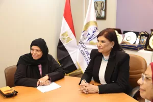 نسرين البغدادي تستعرض جهود ملف تمكين المرأة أمام وفد إئتلاف البرلمانيات العرب 22 - جريدة المساء