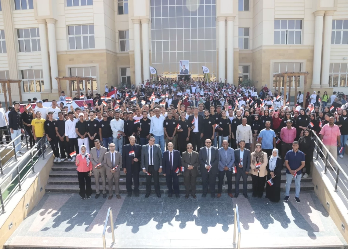 رئيس جامعة جنوب الوادي يشهد احتفالية الجامعة الأهلية بانتصارات أكتوبر المجيدة 19 - جريدة المساء