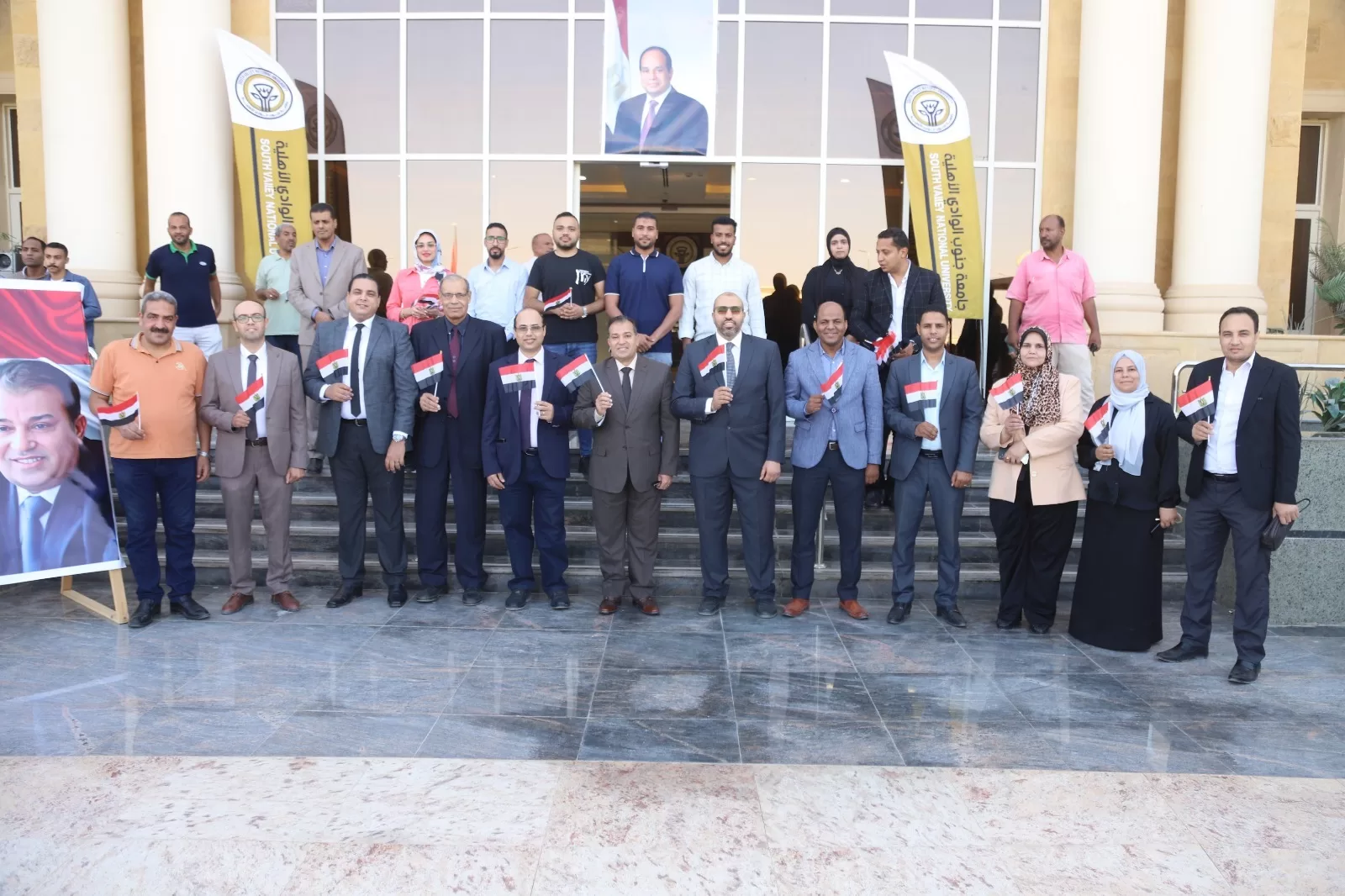 رئيس جامعة جنوب الوادي يشهد احتفالية الجامعة الأهلية بانتصارات أكتوبر المجيدة 25 - جريدة المساء