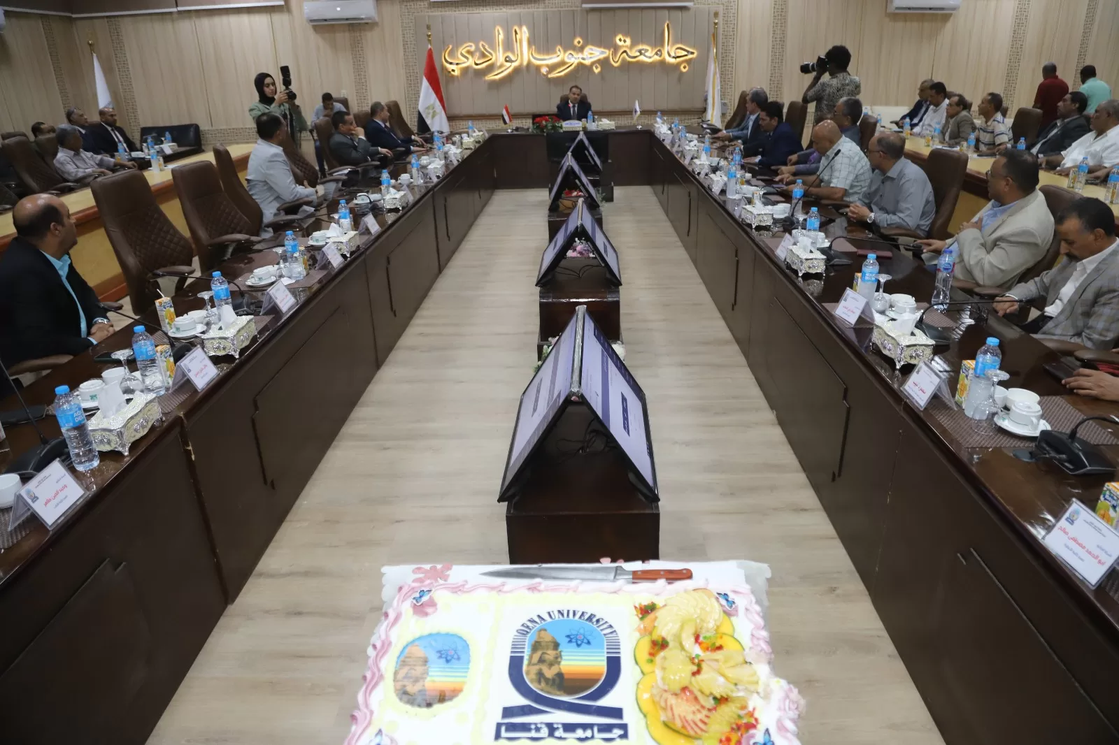 جامعة قنا تحتفل بتغيير اسمها رسميًا 24 - جريدة المساء