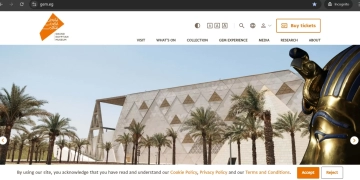 استعدادا لافتتاحه أول نوفمبر المقبل.. إطلاق الموقع الإلكترونى الرسمى للمتحف المصرى الكبير.. وزير السياحة والآثار: خطوة أولى فى رحلة الزائر للتعرف على التجارب الاستثنائية والتفاعل المسبق مع محتوى المتحف 2 - جريدة المساء استعدادا لافتتاحه أول نوفمبر المقبل.. إطلاق الموقع الإلكترونى الرسمى للمتحف المصرى الكبير.. وزير السياحة والآثار: خطوة أولى فى رحلة الزائر للتعرف على التجارب الاستثنائية والتفاعل المسبق مع محتوى المتحف 1 - جريدة المساء