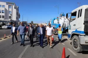 مياه مطروح تنظم اصطفاف معدات الطوارئ للوقوف علي الجاهزية لاستقبال موسم الشتاء 24 - جريدة المساء