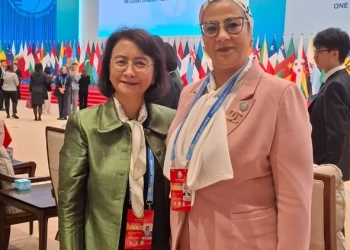 على هامش قمة المرأة في الصين.. أمل عمار تلتقي وزيرة شؤون المرأة في كمبوديا 31 - جريدة المساء