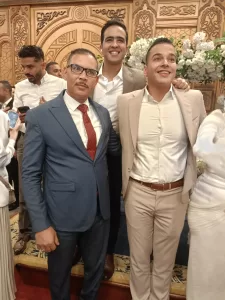 ألف مبروك النقيب أحمد صلاح داوود.. عقد القران السعيد 20 - جريدة المساء