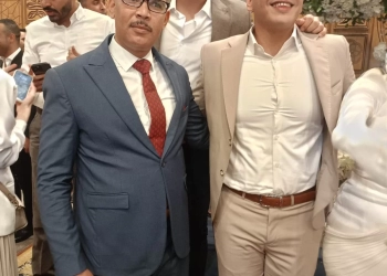 ألف مبروك النقيب أحمد صلاح داوود.. عقد القران السعيد 30 - جريدة المساء