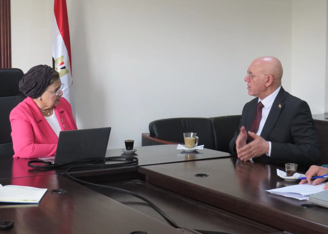 نائبة وزير الصحة استقبلت وفداً عراقياً لبحث التعاون في مجالات تنمية الأسرة والصحة السكانية 19 - جريدة المساء