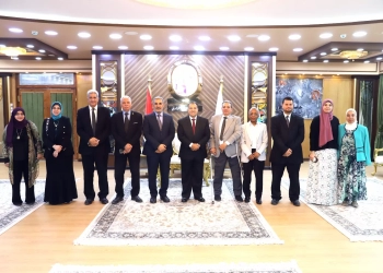 رئيس جامعة قنا يستقبل وفد الهيئة القومية لضمان جودة التعليم 15 - جريدة المساء
