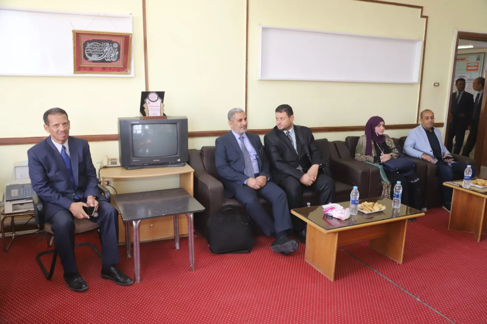 رئيس جامعة قنا يستقبل وفد الهيئة القومية لضمان جودة التعليم 47 - جريدة المساء