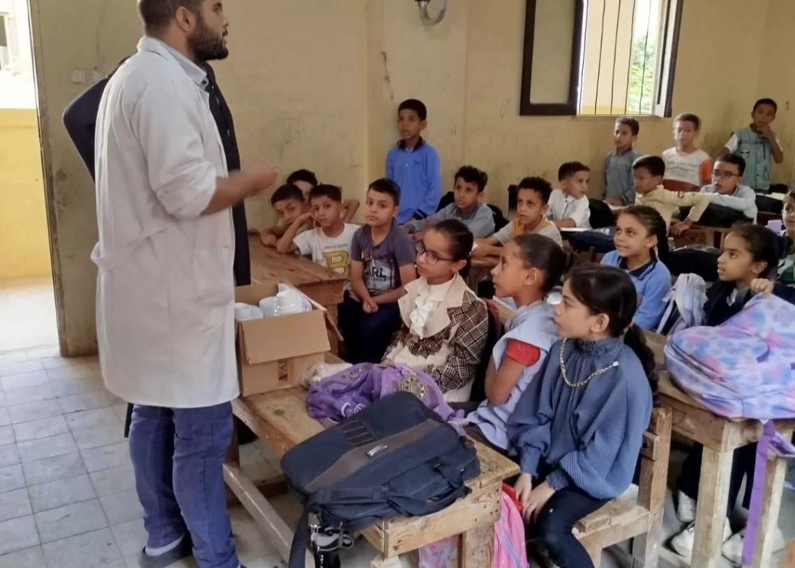 الصحة: اطلاق حملة مكافحة الطفيليات المعوية لـ4 ملايين طالب في المحافظات الزراعية 19 - جريدة المساء