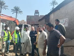 نائب محافظ الحيزة يتابع مشروع الصرف الصحي بقرية منيل شيحة: تنفيذ الوصلات المنزلية قريبا 87 - جريدة المساء