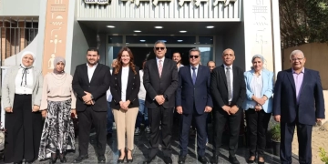 محافظ الجيزة يفتتح مركز خوفو للمؤتمرات بميدان الرماية أمام المتحف الكبير 2 - جريدة المساء محافظ الجيزة يفتتح مركز خوفو للمؤتمرات بميدان الرماية أمام المتحف الكبير 1 - جريدة المساء