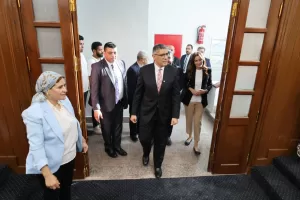 محافظ الجيزة يفتتح مركز خوفو للمؤتمرات بميدان الرماية أمام المتحف الكبير 29 - جريدة المساء محافظ الجيزة يفتتح مركز خوفو للمؤتمرات بميدان الرماية أمام المتحف الكبير 28 - جريدة المساء