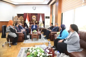 محافظ مطروح استقبل وفد المجلس القومي لحقوق الإنسان 21 - جريدة المساء