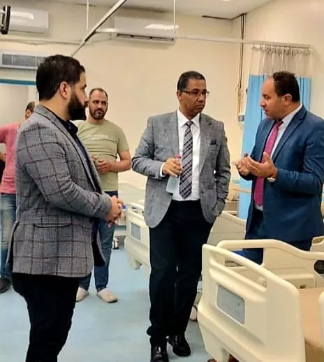 رئيس المؤسسة العلاجية يتفقد مستشفى القبطي ويوجه بتسريع أعمال التطوير 18 - جريدة المساء