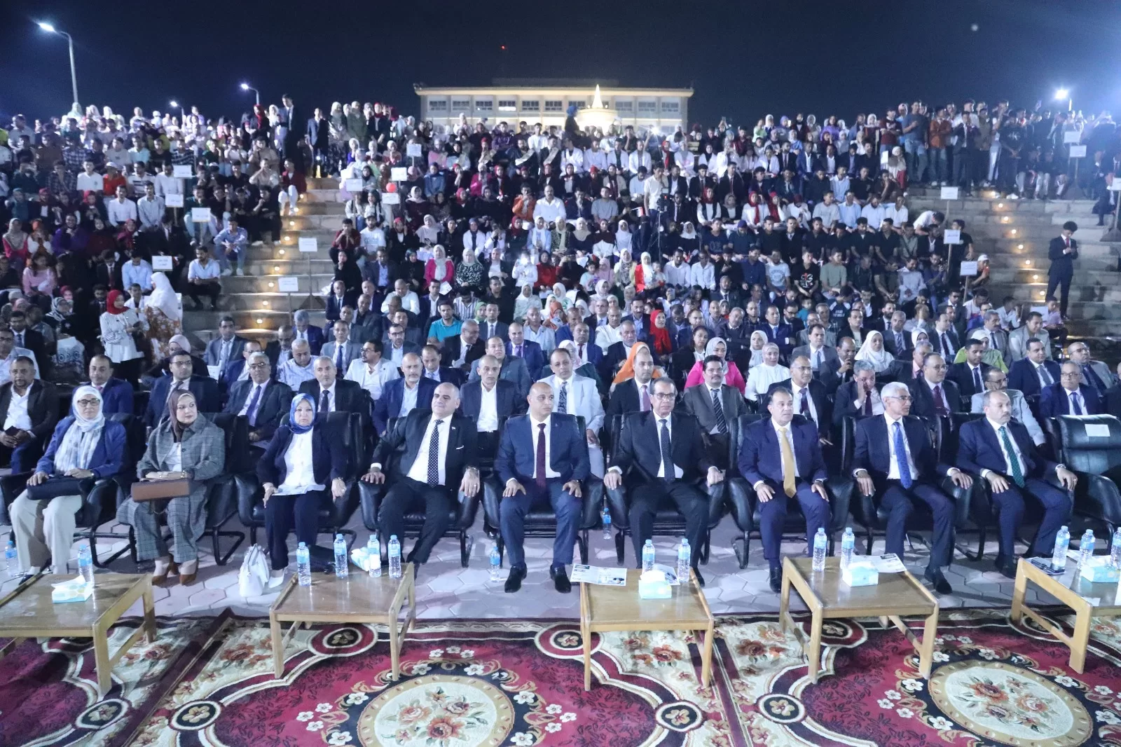 افتتاح ساحة جامعة قنا في احتفال مبهـر يجسد الانتماء والتميز الجامعى 23 - جريدة المساء