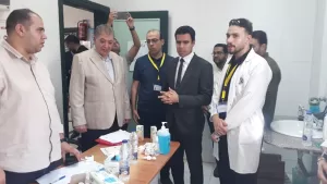 نائب محافظ مطروح يتفقد أعمال قافلة طبية مجانية ومركز تدريب للعمال برأس الحكمة  29 - جريدة المساء