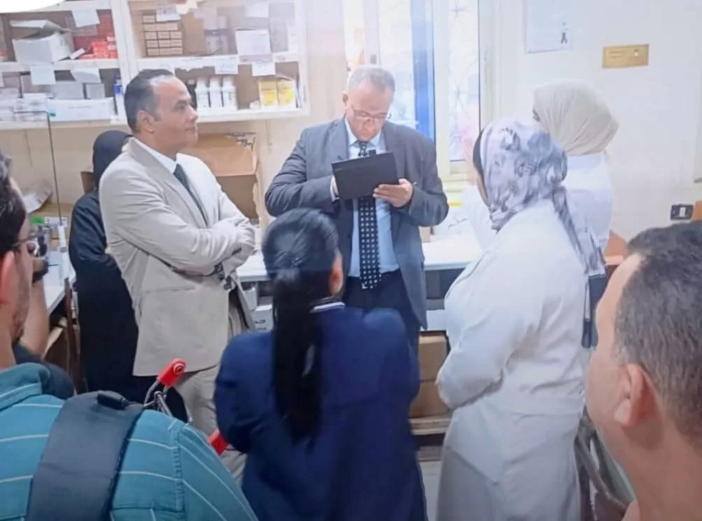 جولة تفقدية بهيئة المستشفيات العلاجية لمتابعة تطبيق التحول الرقمي 19 - جريدة المساء