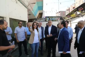 محافظ الجيزة يتفقد مشروعات جهاز رعاية وتشغيل الشباب بعدد من أحياء المحافظة 33 - جريدة المساء