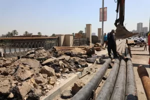 محافظ الجيزة يعلن الانتهاء من أعمال الحفر النفقي لكابلات تغذية محطات مياه جزيرة الذهب 23 - جريدة المساء