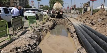 محافظ الجيزة يعلن الانتهاء من أعمال الحفر النفقي لكابلات تغذية محطات مياه جزيرة الذهب 1 - جريدة المساء