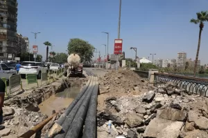 محافظ الجيزة يعلن الانتهاء من أعمال الحفر النفقي لكابلات تغذية محطات مياه جزيرة الذهب 25 - جريدة المساء