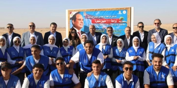 اطلاق المرحلة الرابعة للمبادرة الرئاسية لزراعة ١٠٠ مليون شجرة بالوادى الجديد 1 - جريدة المساء