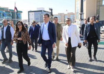 وزيرا الزراعة والتنمية المحلية ومحافظ الوادي الجديد يتفقدون محطة غربلة وإعداد التقاوي بالخارجة 16 - جريدة المساء