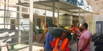 مديرية العمل تنفذ سلسلة من الحملات التفتيشية على مواقع العمل الإنشائية بأسوان 1 - جريدة المساء