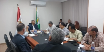 محافظ الجيزة يتابع تجهيزات حفل افتتاح المتحف المصري الكبير 1 - جريدة المساء