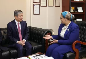 أمل عمار تبحث مع سفير الصين بالقاهرة سبل التعاون لتمكين المرأة 25 - جريدة المساء