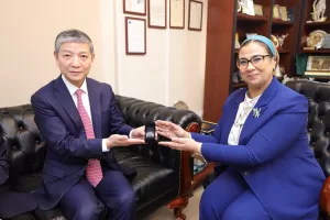 أمل عمار تبحث مع سفير الصين بالقاهرة سبل التعاون لتمكين المرأة 21 - جريدة المساء