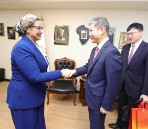 أمل عمار تبحث مع سفير الصين بالقاهرة سبل التعاون لتمكين المرأة 19 - جريدة المساء