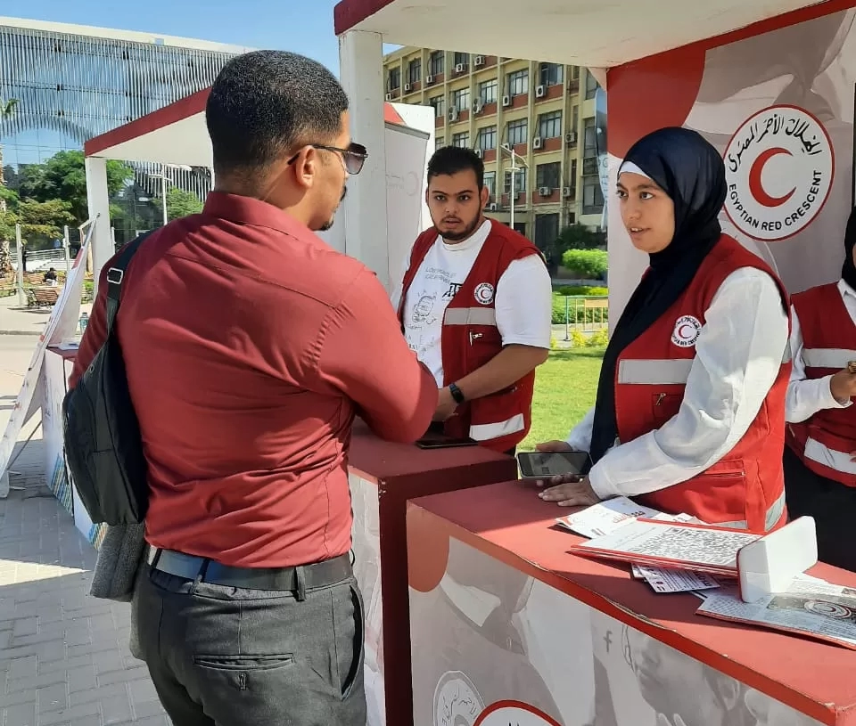 الهلال الأحمر المصري يُطلق حملة «ريد ويك» بالجامعات لرفع الوعي الطلابيّ بأهمية السلامة النفسية 20 - جريدة المساء الهلال الأحمر المصري يُطلق حملة «ريد ويك» بالجامعات لرفع الوعي الطلابيّ بأهمية السلامة النفسية 19 - جريدة المساء