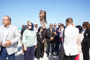 ختام فعاليات مهرجان "سمبوزيوم" مصر الدولي للنحت بالعلمين الجديدة 41 - جريدة المساء