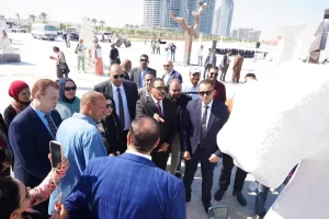 ختام فعاليات مهرجان "سمبوزيوم" مصر الدولي للنحت بالعلمين الجديدة 29 - جريدة المساء