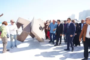 ختام فعاليات مهرجان "سمبوزيوم" مصر الدولي للنحت بالعلمين الجديدة 31 - جريدة المساء