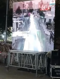 بدء تشغيل شاشات العرض بميادين الجيزة لبث المواد التوعوية عن المتحف المصري الكبير 22 - جريدة المساء بدء تشغيل شاشات العرض بميادين الجيزة لبث المواد التوعوية عن المتحف المصري الكبير 21 - جريدة المساء