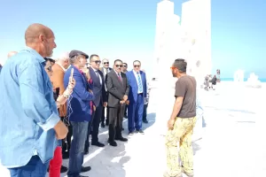 ختام فعاليات مهرجان "سمبوزيوم" مصر الدولي للنحت بالعلمين الجديدة 35 - جريدة المساء