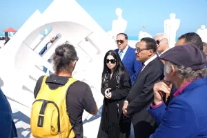 ختام فعاليات مهرجان "سمبوزيوم" مصر الدولي للنحت بالعلمين الجديدة 25 - جريدة المساء