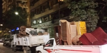 حملة مكبرة تسفر عن رفع أكثر من 500 حالة إشغال ومراجعة تراخيص المحال التجارية بمدينة أسوان 2 - جريدة المساء حملة مكبرة تسفر عن رفع أكثر من 500 حالة إشغال ومراجعة تراخيص المحال التجارية بمدينة أسوان 1 - جريدة المساء