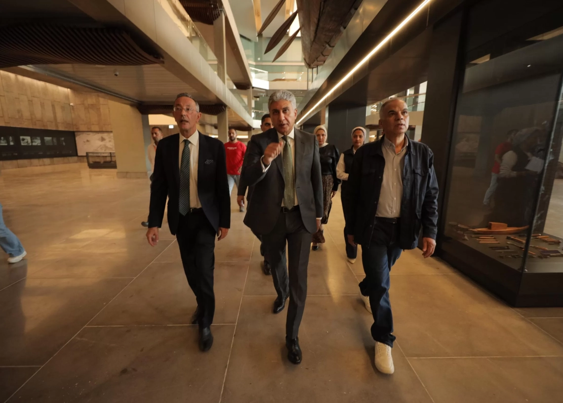 قبل 72 ساعة من الافتتاح الرسمى.. المتحف المصرى الكبير يتأهب للحدث التاريخى 19 - جريدة المساء