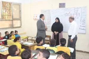 جولات ميدانية لوكيل تعليم الجيزة لضمان جودة الأداء والانضباط داخل المدارس 23 - جريدة المساء