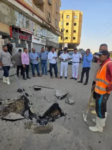رئيس حي الهرم: إصلاح كسر خط المياه بحدائق الأهرام وعودة الخدمة 21 - جريدة المساء
